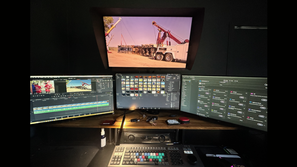 Edit suite M4Pro with Davinci Resolve Studio
